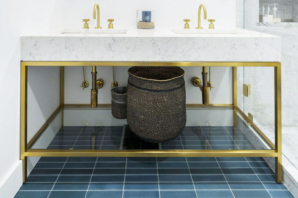measure for bathroom tile